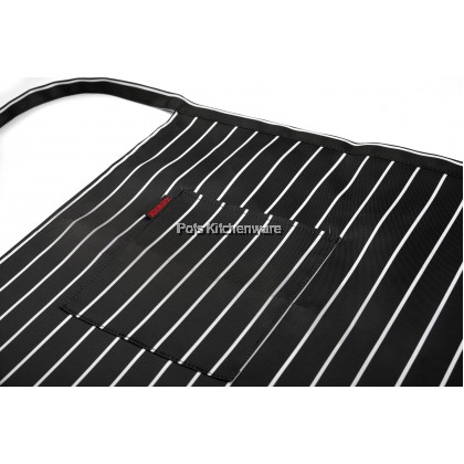 Homeline Half Length Half Body Restaurant Chef Apron Bistro Barista Waiter Waitress Apron 线条厨房围裙- L0226