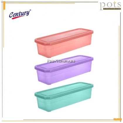 Century BPA Free Freezer Rectangle Container with Lid (0.9L/1.4L/1.8L/2.6L) - 0200M