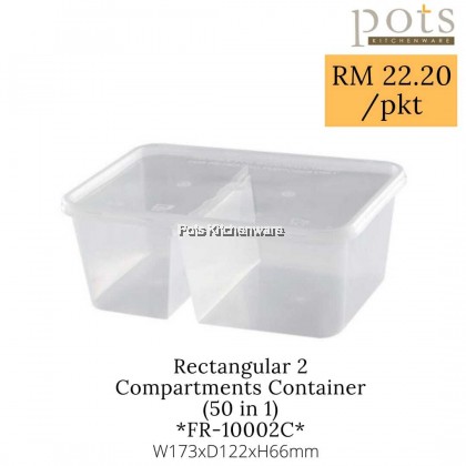 Felton BPA Free Plastic Round Rectangle Square Disposable Take Away Food Container