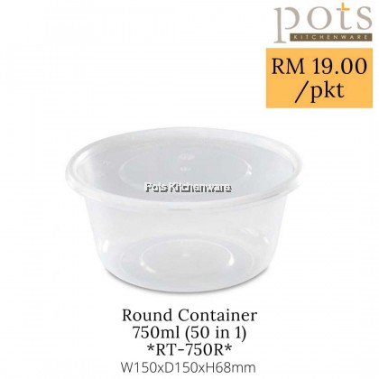 Felton BPA Free Plastic Round Rectangle Square Disposable Take Away Food Container