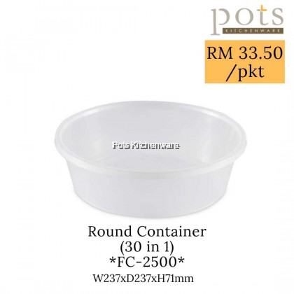Felton BPA Free Plastic Round Rectangle Square Disposable Take Away Food Container