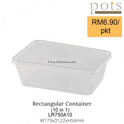 Felton BPA Free Plastic Round Rectangle Square Disposable Take Away Food Container