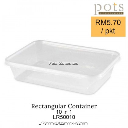 Felton BPA Free Plastic Round Rectangle Square Disposable Take Away Food Container