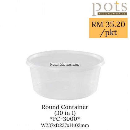 Felton BPA Free Plastic Round Rectangle Square Disposable Take Away Food Container