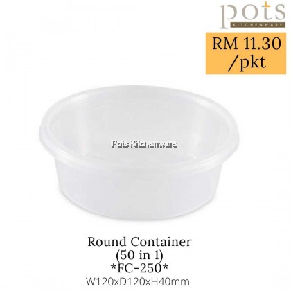 Felton BPA Free Plastic Round Rectangle Square Disposable Take Away Food Container