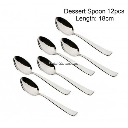 Toffi Stainless Steel Dining Cutlery Flatware Dessert Fork Dessert Spoon Dessert Knife Dessert Soup Spoon Soda Spoon Tea Spoon - F4000