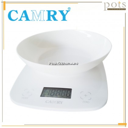 Camry 5kg Electronic Kitchen Digital Scale LCD Timbangan Digital Penimbang 电子称 - EK9643K