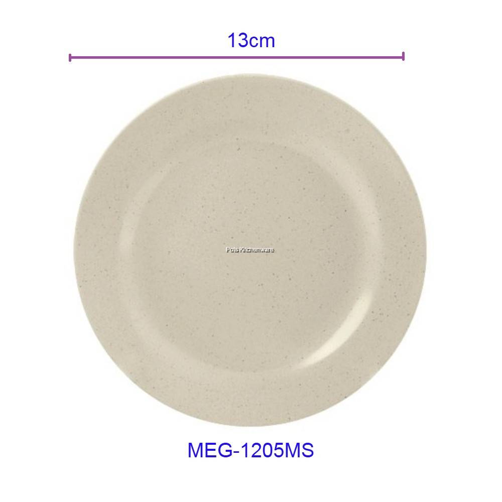 6 Inch Rim Plate Eagle Melamine Round Rim Plate Soup Plate Meat Plate Marble Stone Color ...