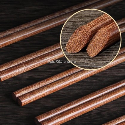 10 Pairs Wood Chopsticks 喜得利优质铁木块 Kayu Penyepit- A6232 10 Pairs Wood Chopsticks 喜得利优质铁木块 Kayu Penyepit- A6232