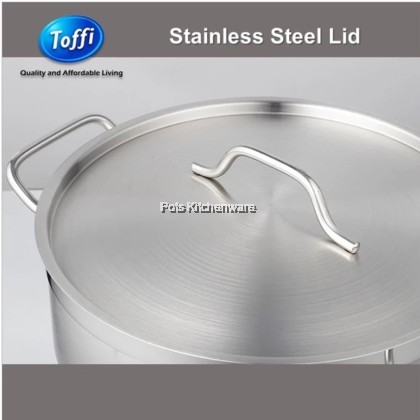 TOFFI 3 Layers Stainless Steel Casserole Pot 2 Handle with Lid- C5500