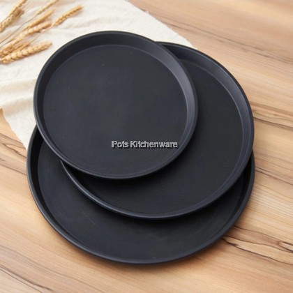 Catering Anti- Skid Nonslip Round Serving Tray (28/ 35/ 40cm)