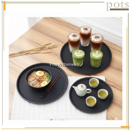 Catering Anti- Skid Nonslip Round Serving Tray (28/ 35/ 40cm)