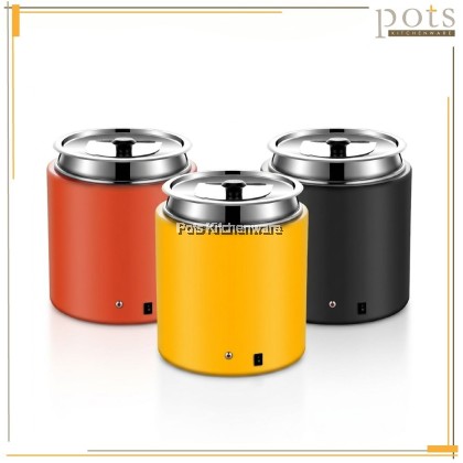 5 Stars Hotel Grade Stainless Steel Electric Soup Warmer 11L Periuk Pemanas Sup 商用不锈钢保温汤桶BE4510 5 Stars Hotel Grade Stainless Steel Electric Soup Warmer 11L Periuk Pemanas Sup 商用不锈钢保温汤桶BE4510