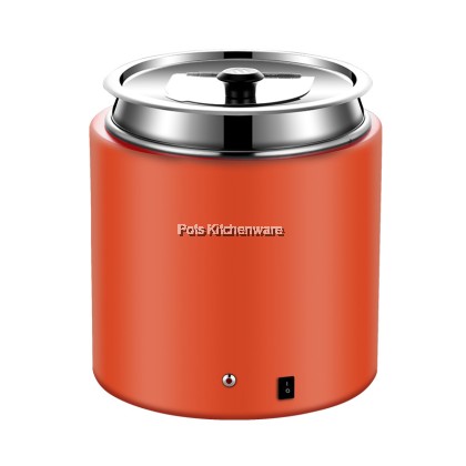 5 Stars Hotel Grade Stainless Steel Electric Soup Warmer 11L Periuk Pemanas Sup 商用不锈钢保温汤桶BE4510 5 Stars Hotel Grade Stainless Steel Electric Soup Warmer 11L Periuk Pemanas Sup 商用不锈钢保温汤桶BE4510