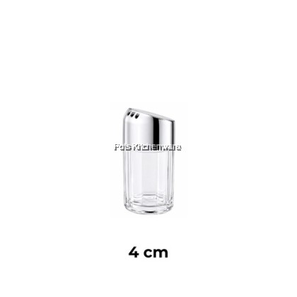 Acrylic Condiment Bottle Spices Pepper Spices Sauce Container Food Transparent Bottle Botol Perencah Rempah 胡椒盐酱油罐-B3700