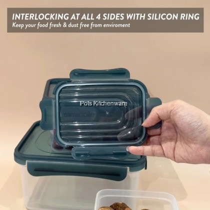Elianware Ezy-Lock Airtight Seal Food Container Storage Microwavable & BPA-Free Bekas Makanan 密封食品容器-E2670