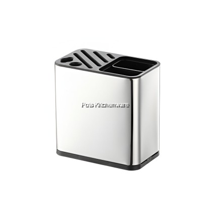 High Quality Stainless Steel Knife Tool Holder Rak Pisau 不锈钢刀架-S00-B6825