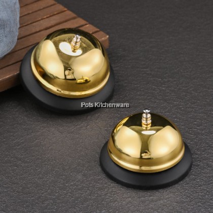 Stainless Steel Silver/Gold Call Bell Service Bell Restaurant Call Bell Loceng Panggilan Keluli Tahan Karat 桌铃B2304 Stainless Steel Silver/Gold Call Bell Service Bell Restaurant Call Bell Loceng Panggilan Keluli Tahan Karat 桌铃B2304