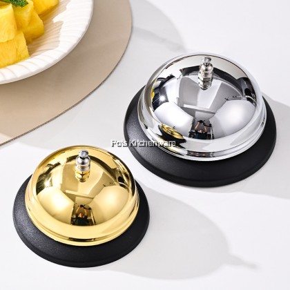 Stainless Steel Silver/Gold Call Bell Service Bell Restaurant Call Bell Loceng Panggilan Keluli Tahan Karat 桌铃B2304 Stainless Steel Silver/Gold Call Bell Service Bell Restaurant Call Bell Loceng Panggilan Keluli Tahan Karat 桌铃B2304