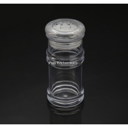 Acrylic Transparent Sauce Bottle Condiment Salt Pepper Shaker Bekas Serbuk Botol Lada Garam 胡椒盐酱油罐 - B3516M